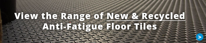 View the range of Recycled and new MotoMat Anti fatigue interlocking tiles from Mototile